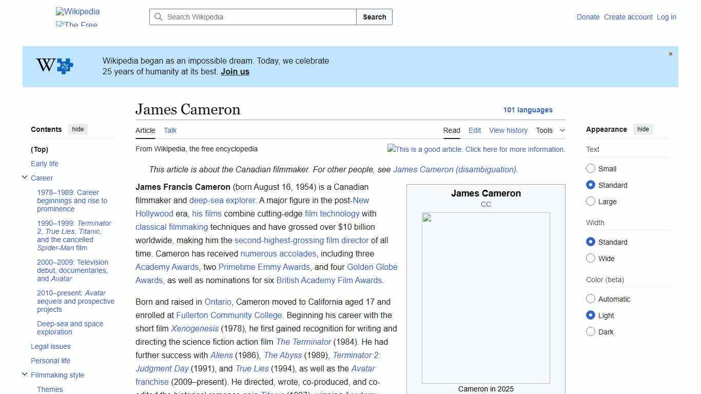 James Cameron - Wikipedia